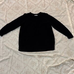 Old Navy Women's Black Crew Neck Sweater